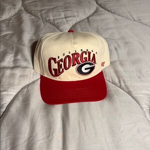 47 Brand Red and Cream Baseball Cap